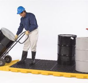 ULTRATECH P8 POLYETHYLENE SPILL DECK  8 DRUM - 1075