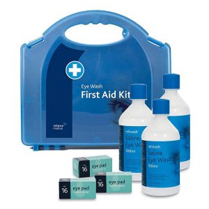 RELIWASH TRIPLE BOTTLE EYEWASH STATION - 903